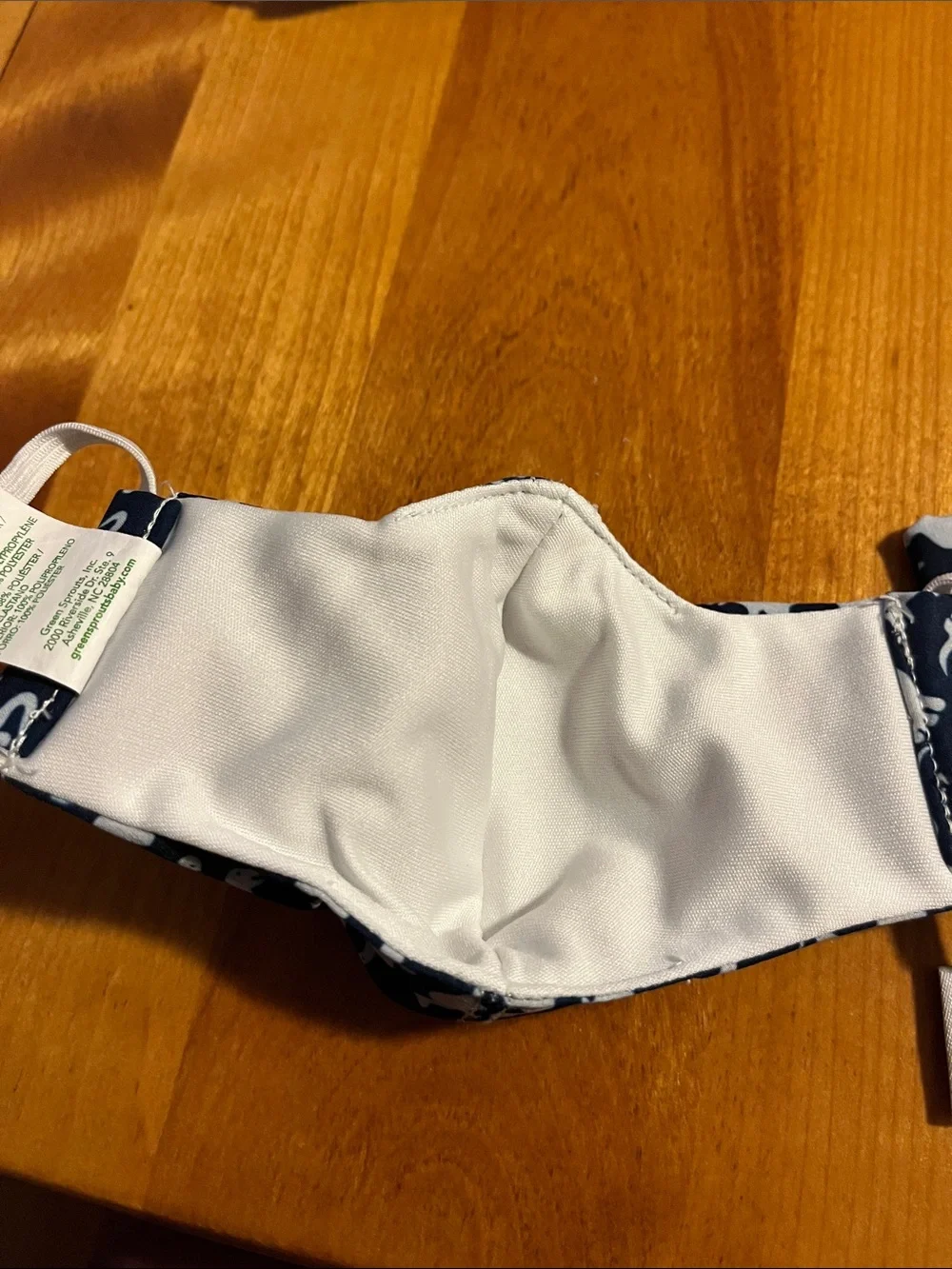 Kids Navy Dinosaur Face Mask Set - Reusable Washable